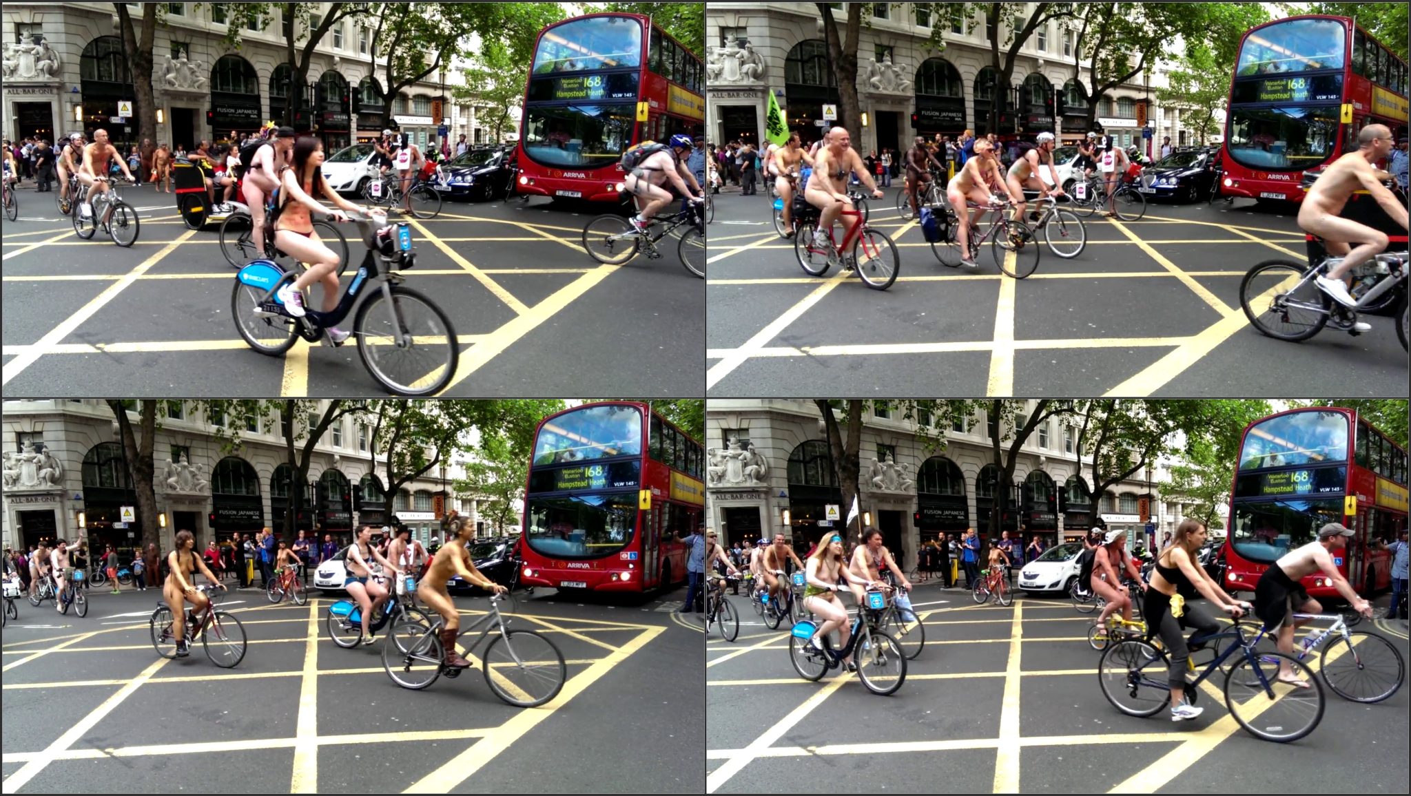 World Naked Bike Ride London Voyeurpapa