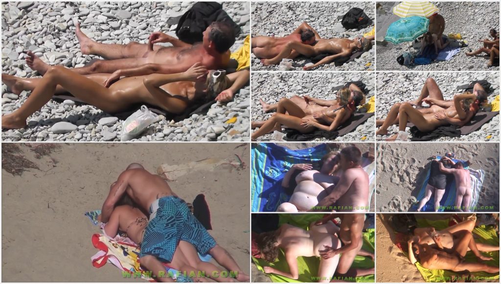 Voyeur Busted While Filming Beach Sex Behind Rocks VoyeurPapa