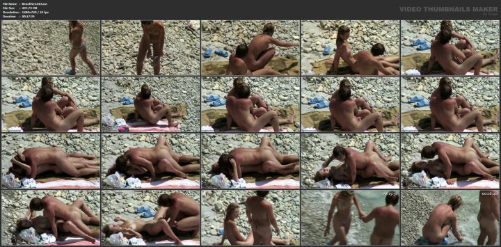 Hot blonde teen sucks, gets fucked and the beach