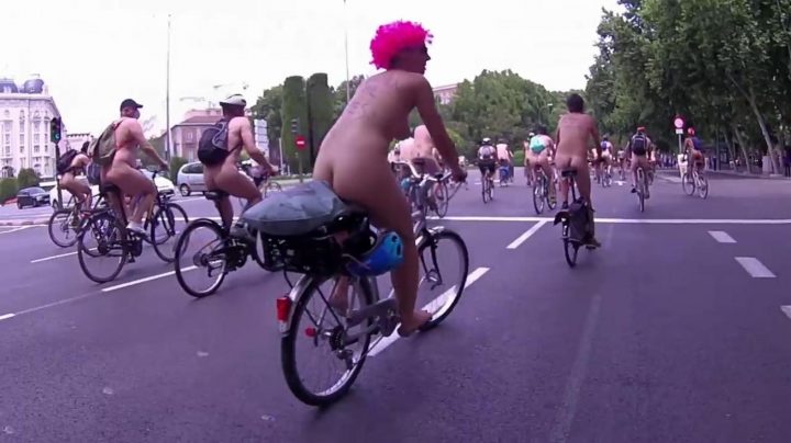 Naked Bike Ride in Madrid-2015-Full Nudity