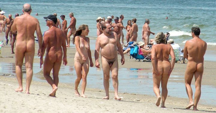Nude family – beach sandy hook cocozella