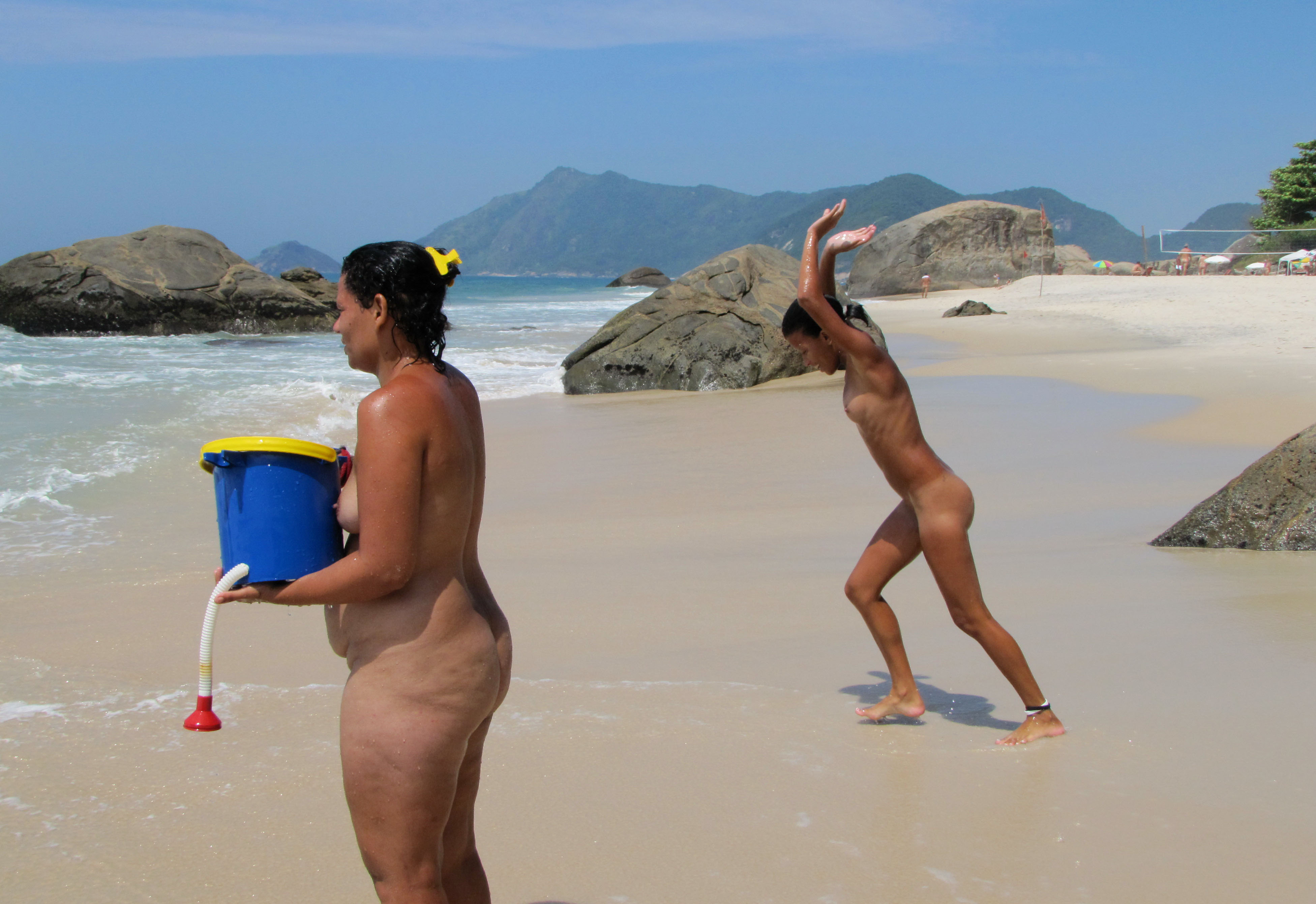 Brazilian family nudism