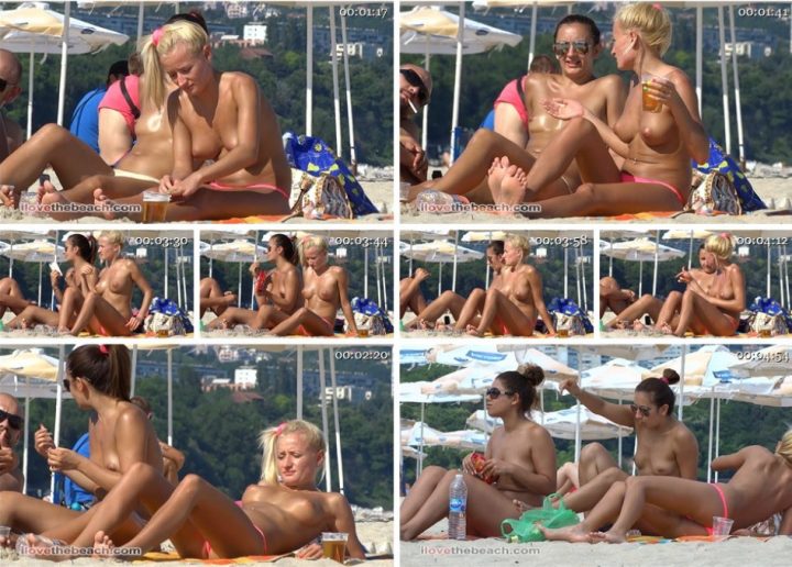 I LOVE THE BEACH NUDISM