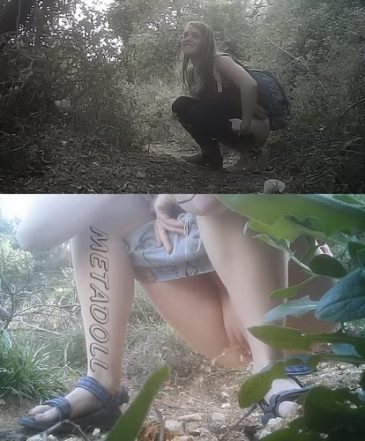 Pee in nature