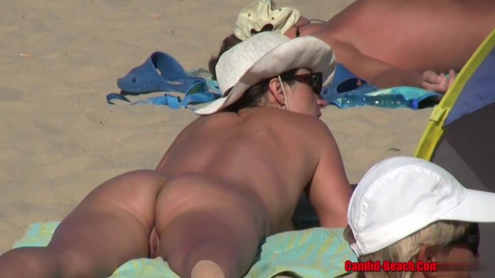 Big ass milf nudist beach