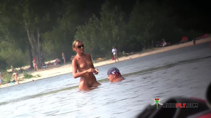 First time on a nude beach – hope you like
