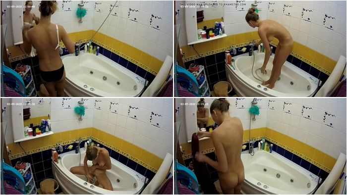 Hidden cam shower