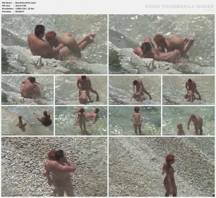 Voyeur sex in public places beach