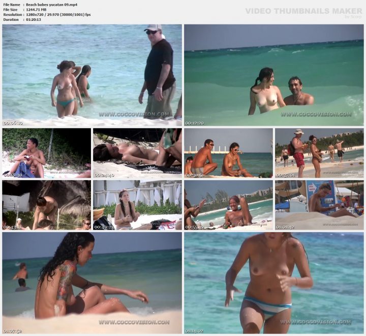 Beach babes yucatan 09