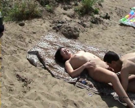 Public beach sex