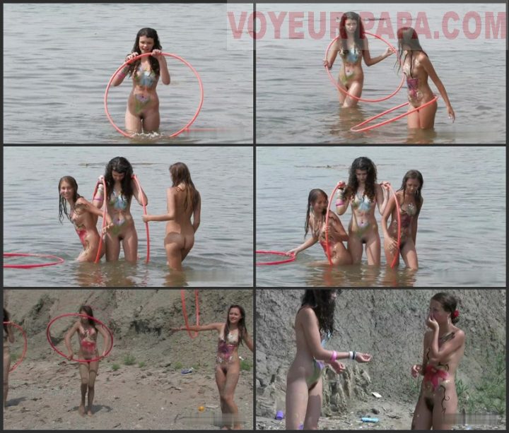 Family Pure Nudism The beauty of the naked body of young nudist girls