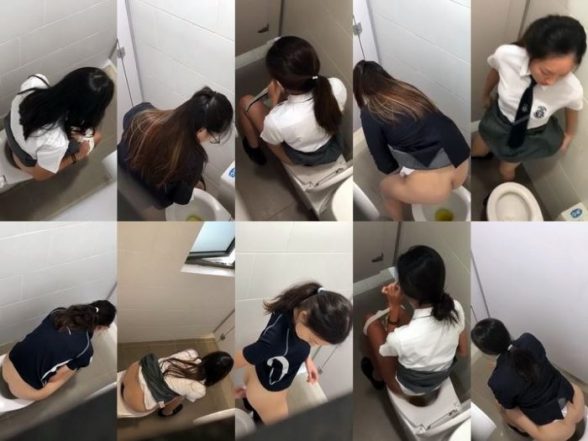Asian Voyeur Toilet
