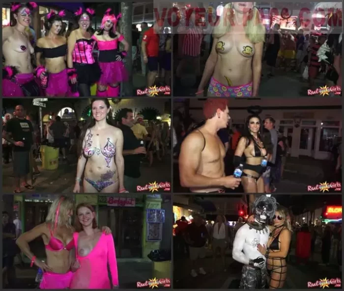 Nude Street Flashers Key West