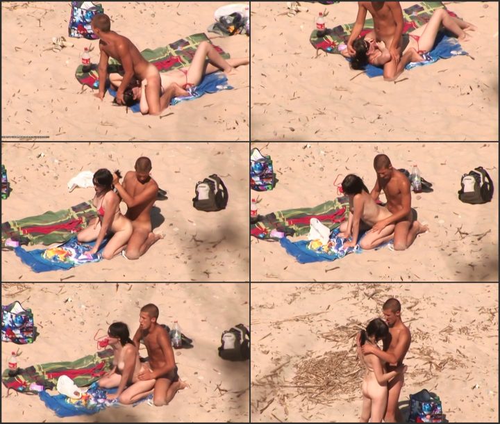 Zooming in on beach sex