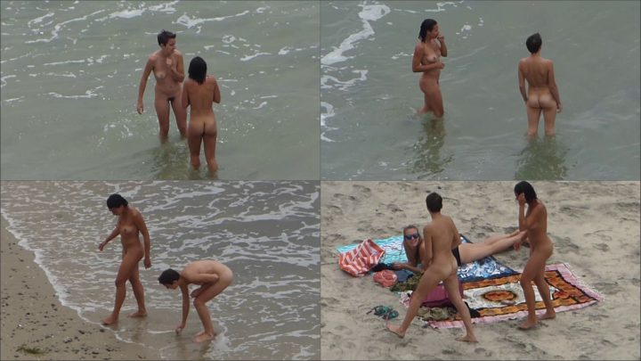 Day at nudist beach