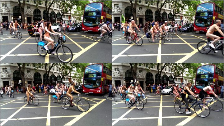 World Naked Bike Ride – London – 2012