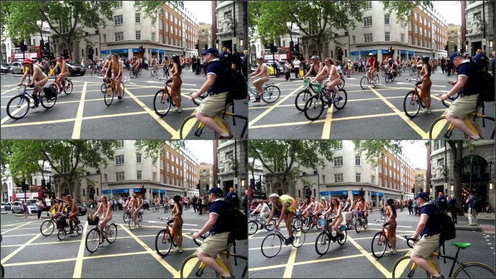 World Naked Bike Ride – London – 2012