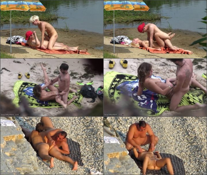 Spontaneous beach sex