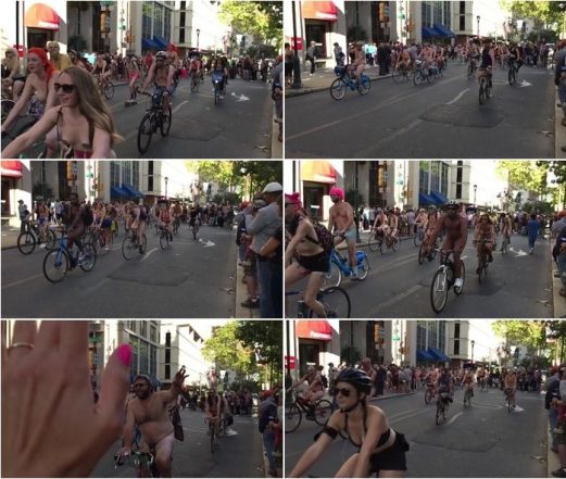 Philadelphia Naked Bike Ride 2017 PART 4 OF 4