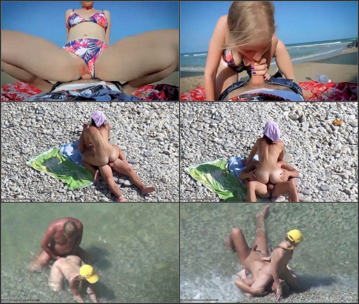 Crazy beach sex caught on camera