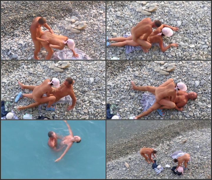 Nudists fucking on the beach