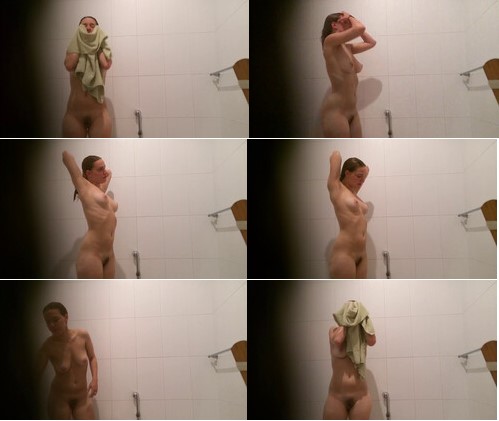 Spying on hot friend naked in shower