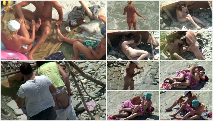Spontaneous beach sex