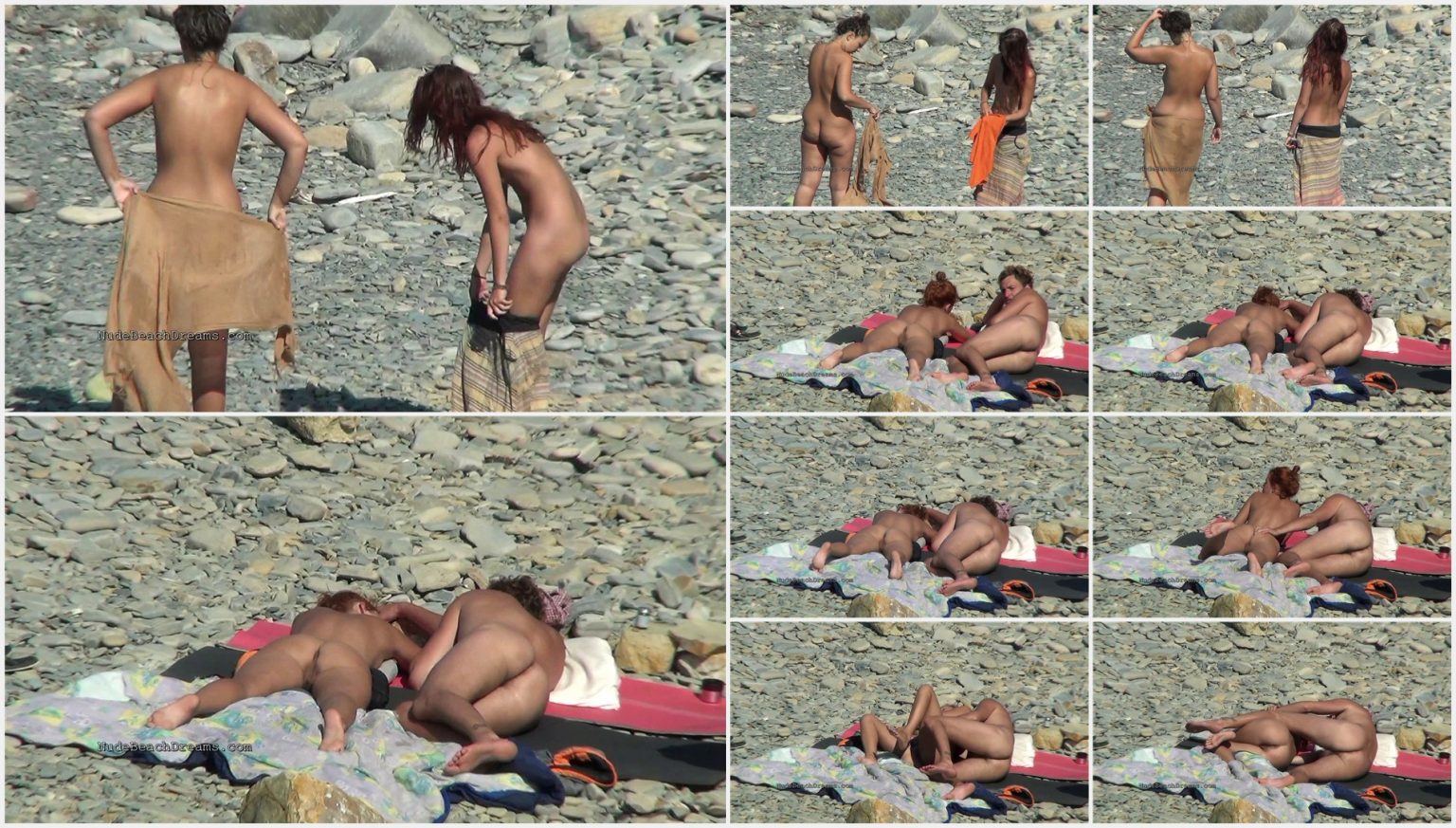 Sneaky Beach Sex