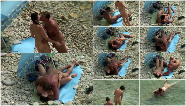 Hard fuck on the beach