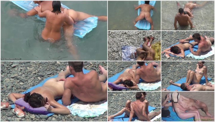 Couple fuck on the beach