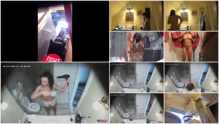 Hidden Camera Caught Her Dress And Undress Before Shower Voyeurpapa