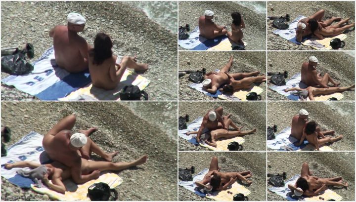 Nudists cuddling and then fucking