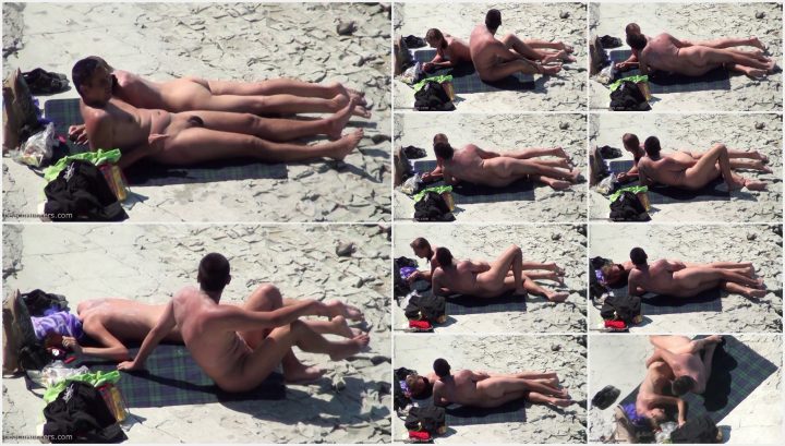 Nudists fucking on the beach