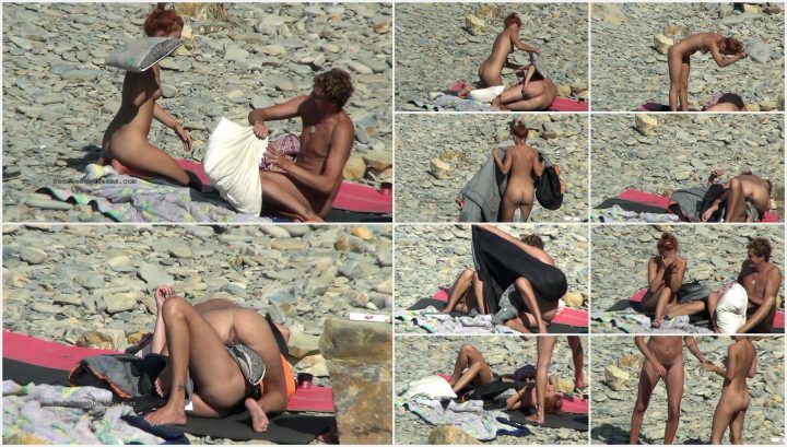 Nudists fuck in front of others