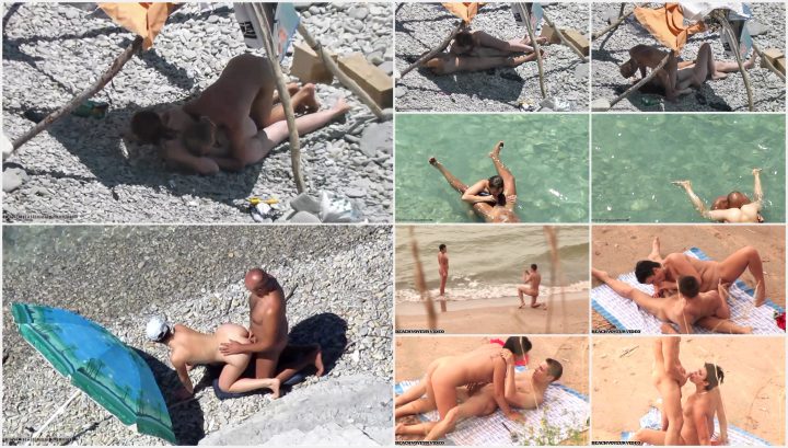 Spontaneous beach sex