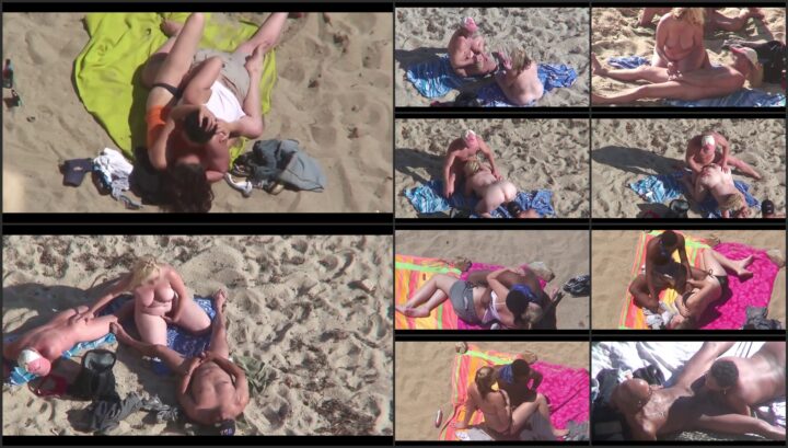 Gentle love making on the beach