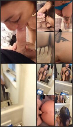 Amateur couple made a sex video