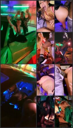 Sweet look on doggy style fuck