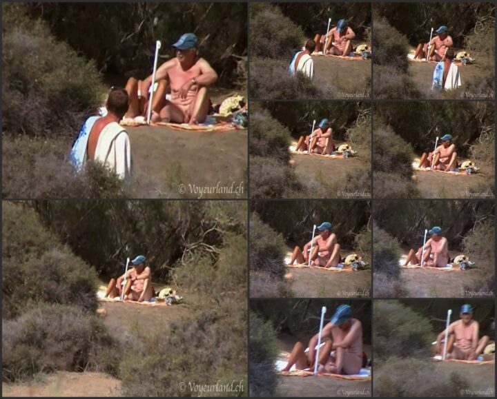 Nudists fucking in beach solitude