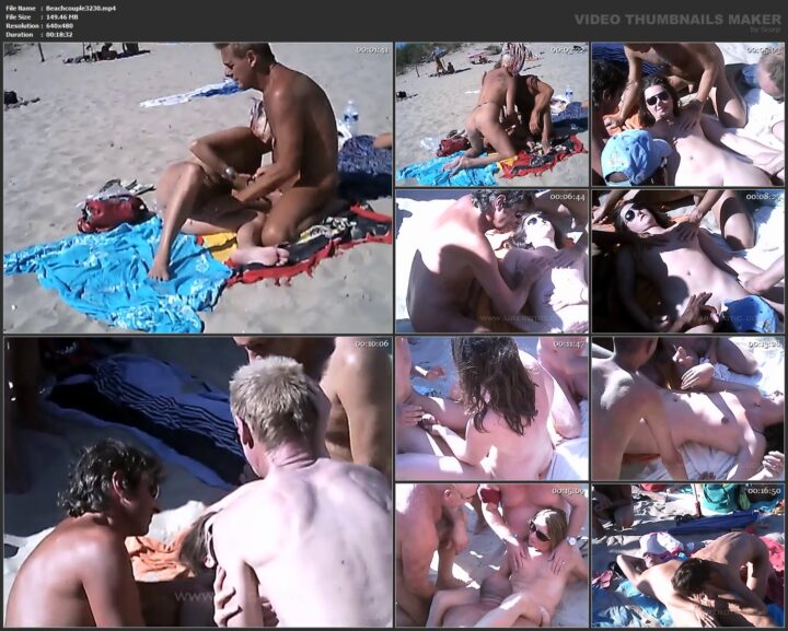 Petite wife fucked on the beach