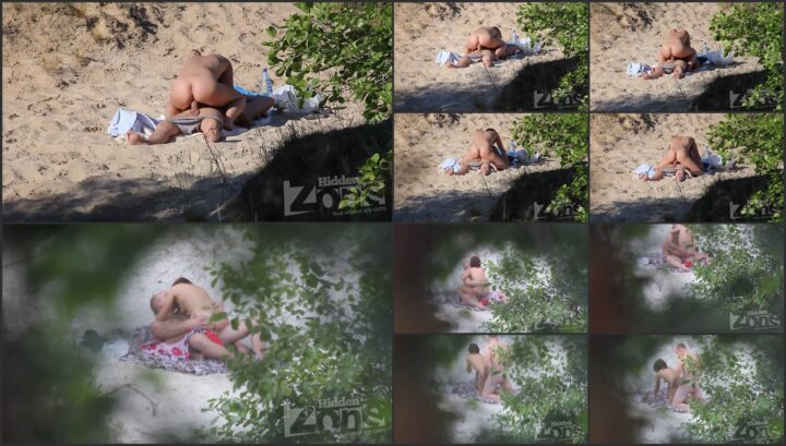 Teen have a fun day out on beach