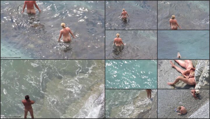 Zooming in on beach sex