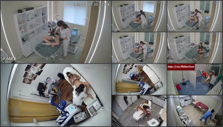 Hidden cam caught all of her hair removal treatment 70