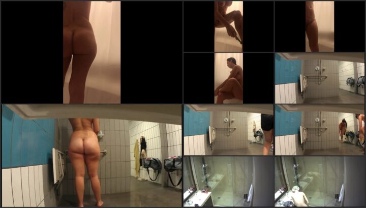 Hidden camera caught her dress and undress before shower 254