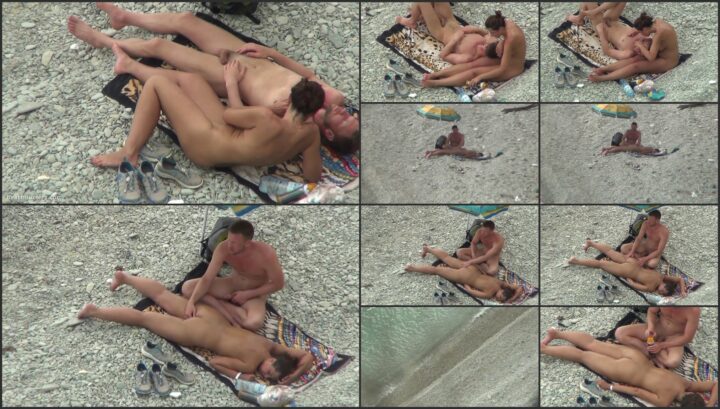 Spying a nudist couple
