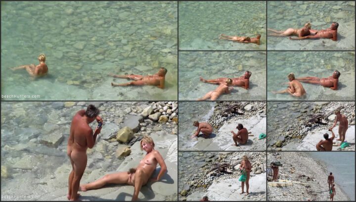 Blowjob after some swimming