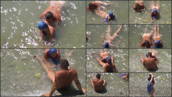 Nudist girl friends spied on the beach