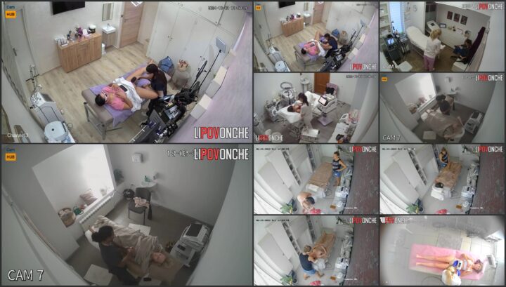 Hidden cam caught all of her hair removal treatment 77