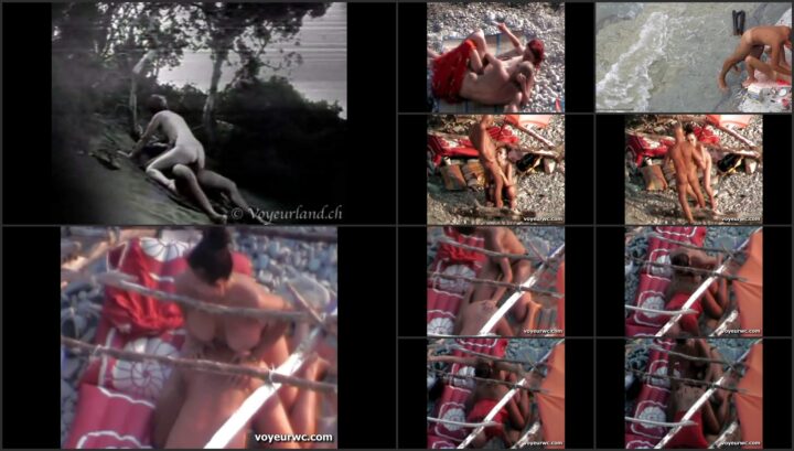 Passionate fuck on the beach