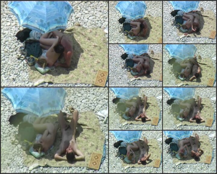 Zooming in on horny husband fucking his hot nudist wife